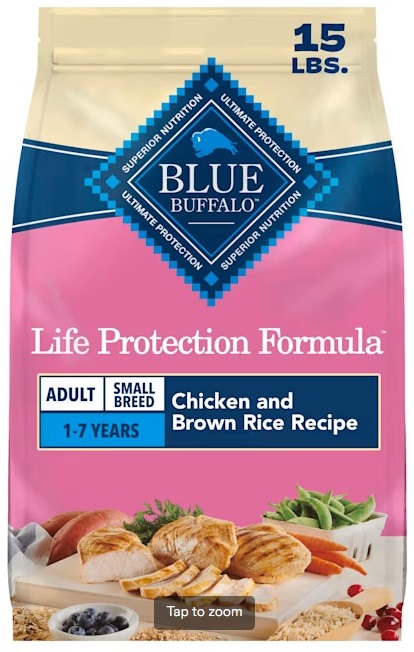 Blue Buffalo Life Protection Small Breed Chicken & Brown Rice - 15 lb Image #1